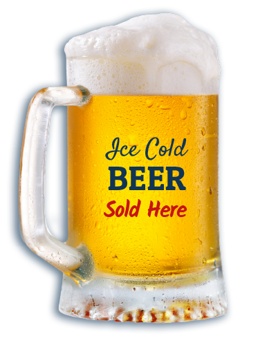 Ice Cold Beer Sold Here